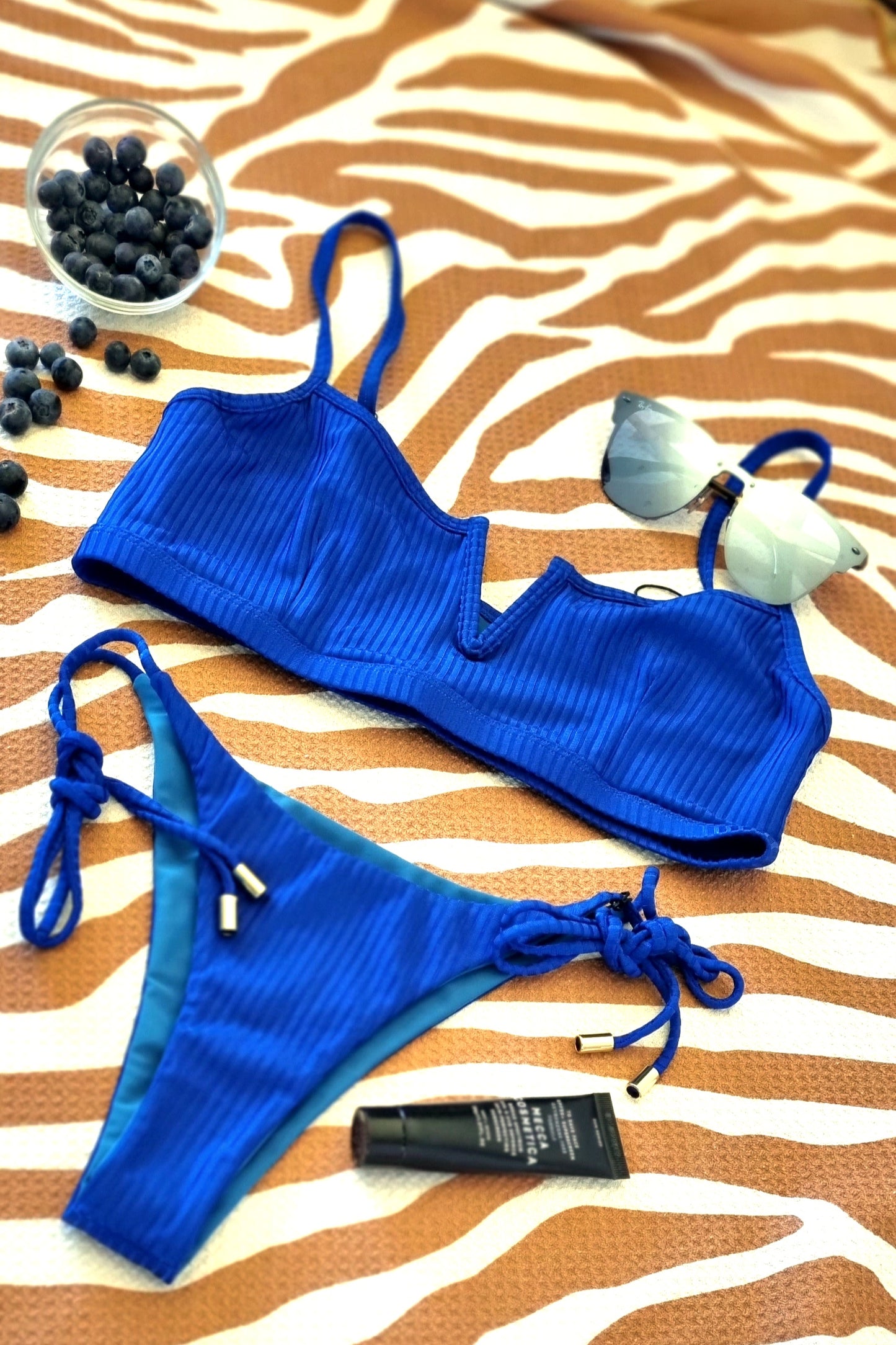 Bralette Bikini Top Blue haven
