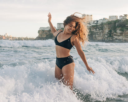 Trend Ripple- Virago Active swimwear Bralette Bikini Top The Ultimate Surf Top