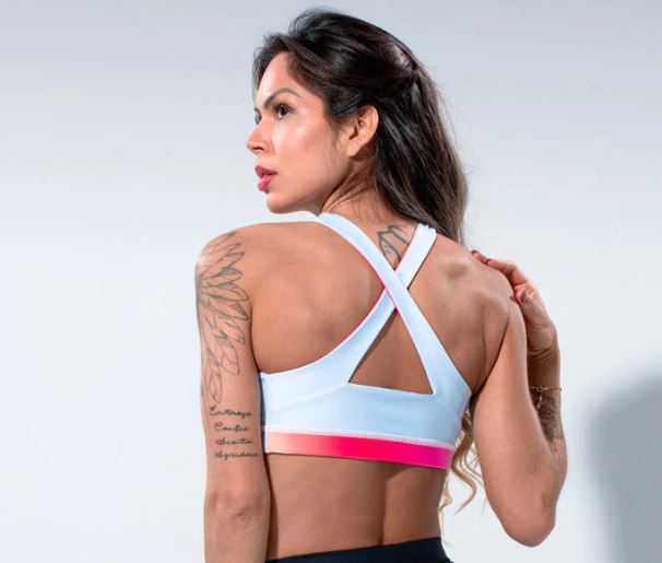 Trend Ripple Legbox active wear- Reversible Sports Bra Balance