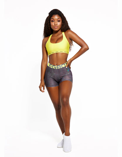 Trend Ripple Legbox active wear- Raw Shorts